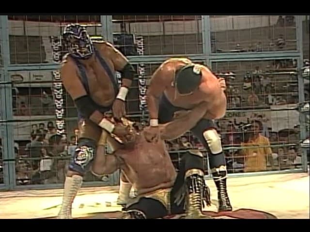 2da Parte | Lucha en JAULA de Dr. Wagner, L.A. PARK, Blue DEMON Jr. y el Hijo del Solitario